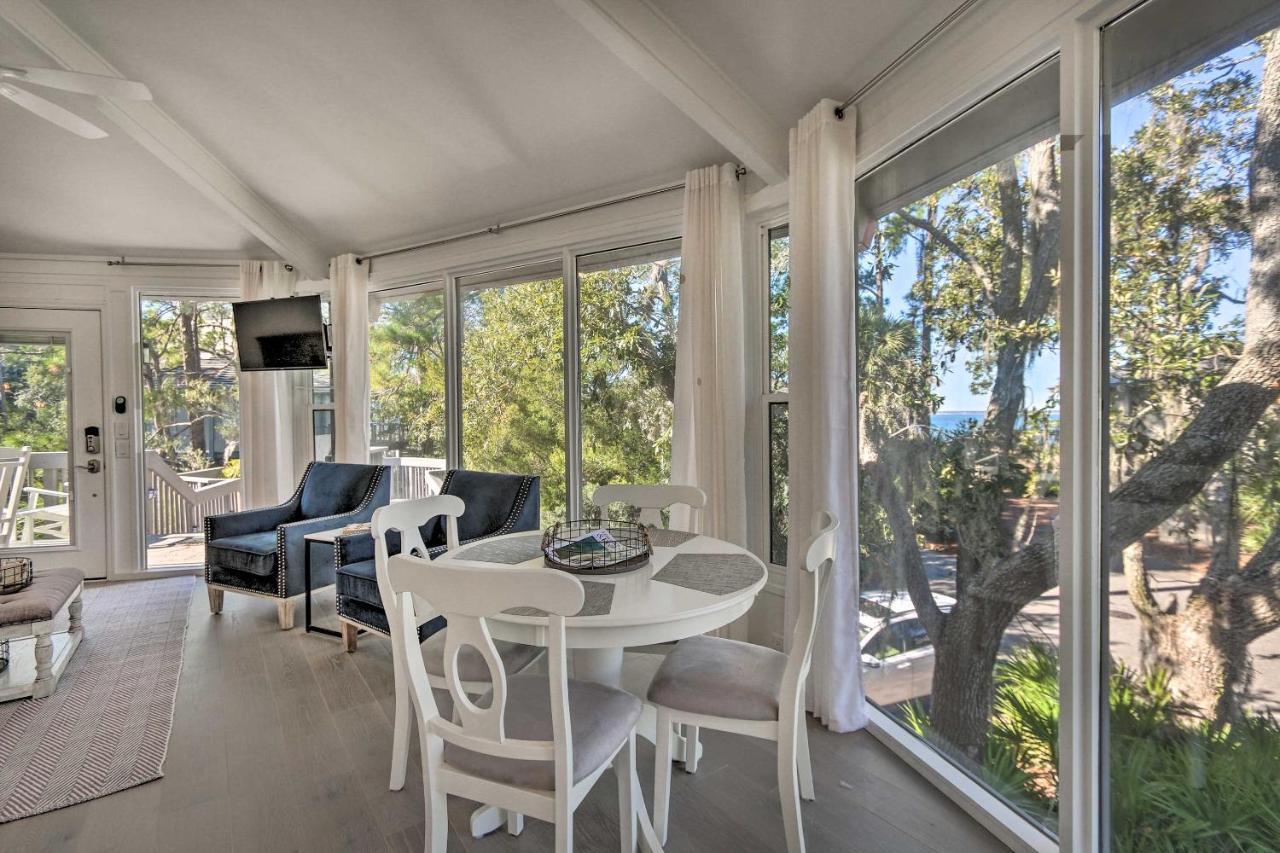 Вилла Airy Treehouse With Bikes Walk To Harbour Town! Хилтон-Хед-Айленд Экстерьер фото